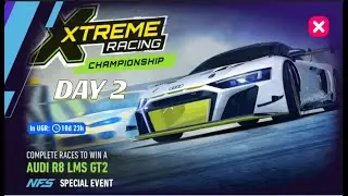 NFS No Limits | Audi R8 LMS GT2 XRC | Need For Speed | NFSNL | 0 Gold Spent | Day 2 Rising Ranks