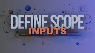 DEFINE SCOPE Process - Inputs | PMBOK | PMP 2025