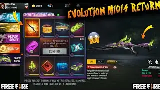 RETURN 😱 OF GREEN FLAME DRACO M1014 || GARENA FREEFIRE ||