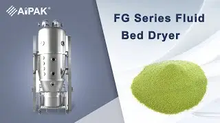 How large volume solid preparation line fluid bed dryer and bin mixer process powder?