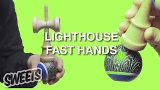 Как сделать LIGHTHOUSE FAST HANDS &mdash; мастер-класс по трюкам с кендамой &mdash; Sweets Kendamas