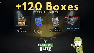 Opening A LOT OF Mystery Boxes & Certificates 🤯😱 | World of Tanks Blitz