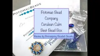 Potomac Bead Company Best Bead Box   Cerulean Calm