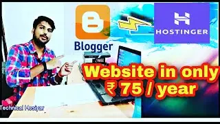 Link Blogger site with hostinger | setup third-party url to blogger | Add hosting domain in blogger