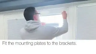 Stick to frame bifold and patio door blinds conservatory Blinds Video