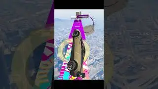 The best ever Stunt race #gta5 #gta #gtaonline #grandtheftauto #stuntrace #parkour #wallride #gtav