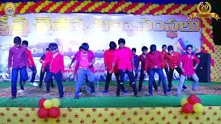 Mirchi Song Performed by Sixth Class Boys | SRI KRISHNA CHAITANYA MODEL SCHOOL | Narasaraopeta