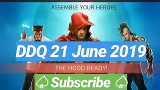 Marvel Puzzle Quest - The Hood Power ♡ Deadpool's Daily Quest 21 June 2019 ♡