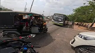 Yamaha R15M - City Ride - Pure Raw Sound - 4k