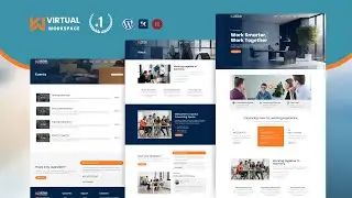 Virtual Workspace Remote Work Solutions Wordpress Elementor Template