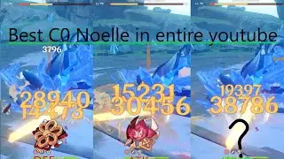 C0 noelle ATK vs DEF comparison | BEST C0 build