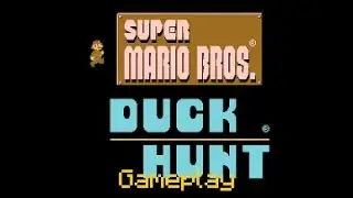 SUPER MARIO BROS & DUCK HUNT - GAMEPLAY!!!