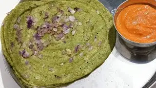 Pesarattu / Pachapayiru dosa / Pesarattu recipe in Tamil / Pachapayiru dosa recipe in tamil
