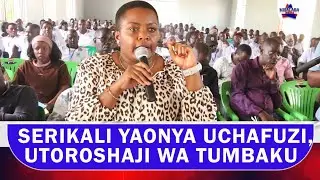 SERIKALI YAONYA UCHAFUZI NA UTOROSHAJI WA TUMBAKU
