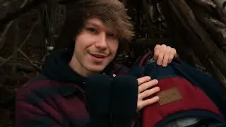 ASMR in a Wood Hut by the River