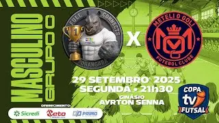 MASCULINO &ndash; Grupo C &ndash; Fullconnects Porangaba x Meteli o Goli Itap&ecirc; &ndash; Copa TVitap&ecirc; 2025 &ndash; 21:30