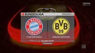 FIFA 18 | BAYERN DE MUNIQUE x BORUSSIA DORTMUND na Bundesliga