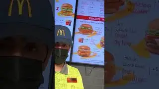 Ordering #McDonalds In Saudi Arabia #madina #umrah