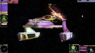 Spades Class vs Klingon Warships | KM | Star Trek Bridge Commander