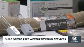 SNAP offers free weatherization services