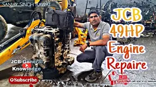 Jcb 49Hp Engine repair #3dx #machenic #repair #jcbengine #youtube