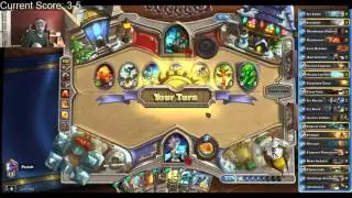 PariahHS plays Freeze Mage vs. Midrange Shaman (1-5-16)