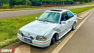 The wheel fell off the Escort XR3.