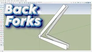 Road Bicycle - P16 Back Forks - Bicicleta de Ruta - P16 Horquillas Traseras #viralvideo #sketchup