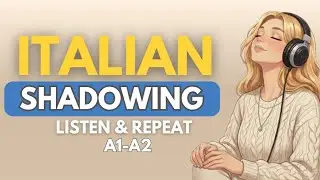 Italian Practice for Beginners  100 Phrases Repeated Twice (Slow Italian With English Subtitles)
