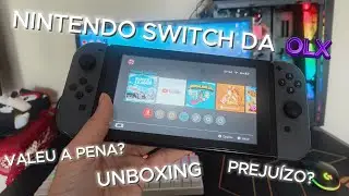 (UNBOXING) Comprei um Nintendo Switch da OLX - Usado - Nintendo Switch em 2025