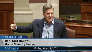 House debates resolution to end Gov. Walz's COVID-19 emergency powers 5/14/21
