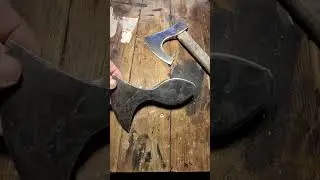 How to make a Viking axe. T&aring;singe Danmark.