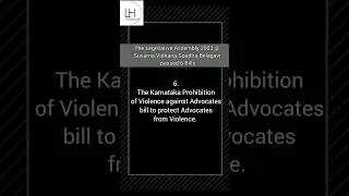 Legislative Assembly bills 2023 Karnataka #law #legalawareness#legal