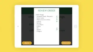 Pickle Chips - Order Touchscreen Walk Through Animation