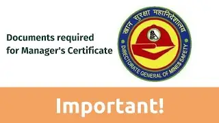 Documents to be submitted for DGMS | suranga Oli