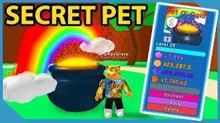 New Secret Pot O Gold Pet in Roblox Bubble Gum Simulator