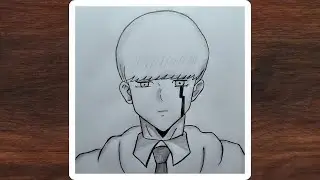Anime drawing | How to draw Mash Burnedead easy step by step | Mashle drawing Tutorial