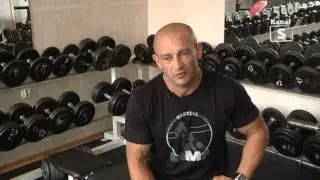 Trening z mistrzem Arkadiusz Misiak   suplementacja tv Kanał S Lubartów