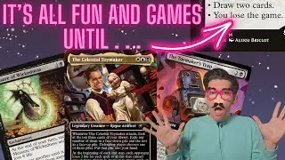 How to build The Celestial Toymaker / Mini-Games EDH deck / MtG Doctor Who Secret Lair Commander