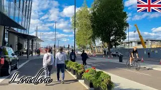🇬🇧London Summer Walk - Stamford Street | South Bank District -【4K 60fps】