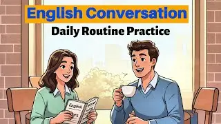Slow English Conversation – Daily Routine Practice | Easy English Speaking