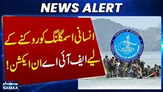FIA in Action Against Human Smugglers | Dozens Arrested | Samaa Digital