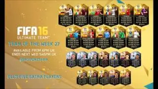 Fifa 16 - Team of the week 27 #1