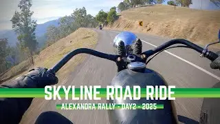 Skyline Road - Lake Eildon Ride - VMCC Alexandra Rally Day 2 - 2025