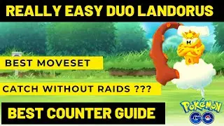 Best Moveset Landorus  Pok&eacute;mon Go | Best Counters Guide | PvP | How to catch | prvn3122