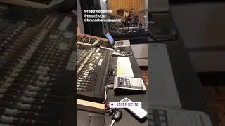 Grava&ccedil;&atilde;o de bateria com Rog&eacute;rio De Prince no Lancee Digital-SP, produ&ccedil;&atilde;o de Bruno Alvarenga