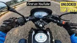 All New 2026 Pulsar 125 Carbonn Fiber Split Seat Top Model Top Speed Test | First On Youtube |
