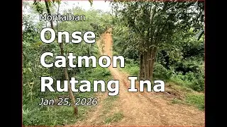 Onse Catmon Rutang Ina Trail -  Montalban