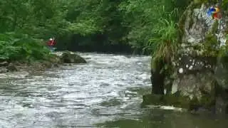 Romania Turistica Muntii Fagaras 14 - In Canoe Pe Valea Buda