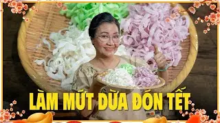Cùng Quỳnh làm Mứt Dừa đón Tết | Không khí Tết ngập tràn trong gian bếp nhỏ - Nghệ Sĩ Ngân Quỳnh